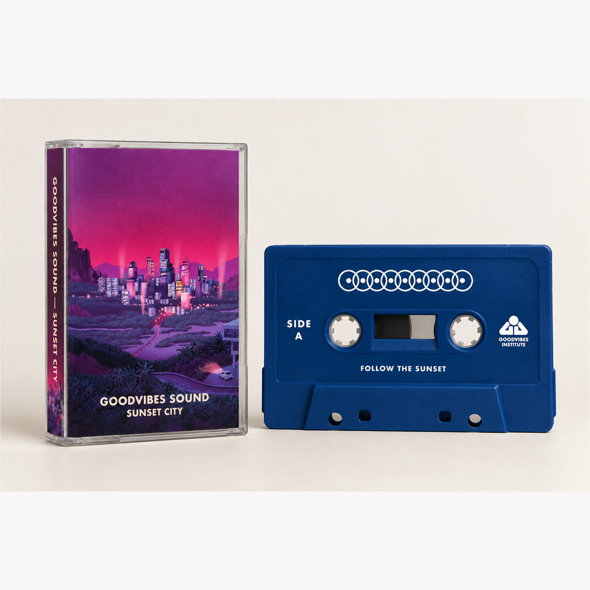 'Sunset City' Limited Edition Blue Cassette